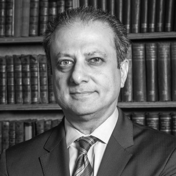 PREET BHARARA Preet Bharara is an American lawyer who served as U.S. attorney for the Southern District of New York from 2009 to 2017. While in this position... ( read more )