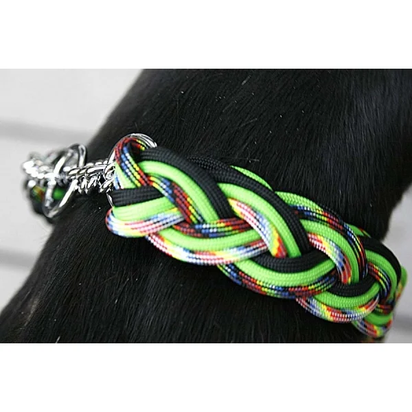 paracord martingale dog collar
