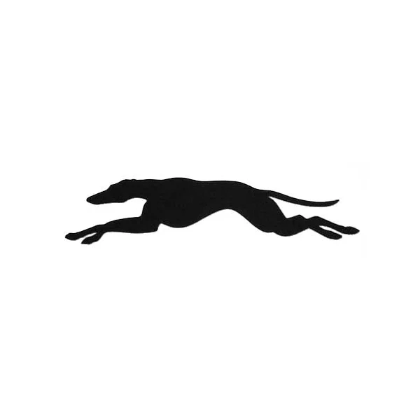 6" Silhouette Magnet (running/stretched)