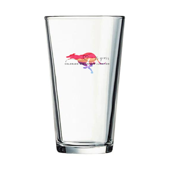 25th Anniversary Pint Glass
