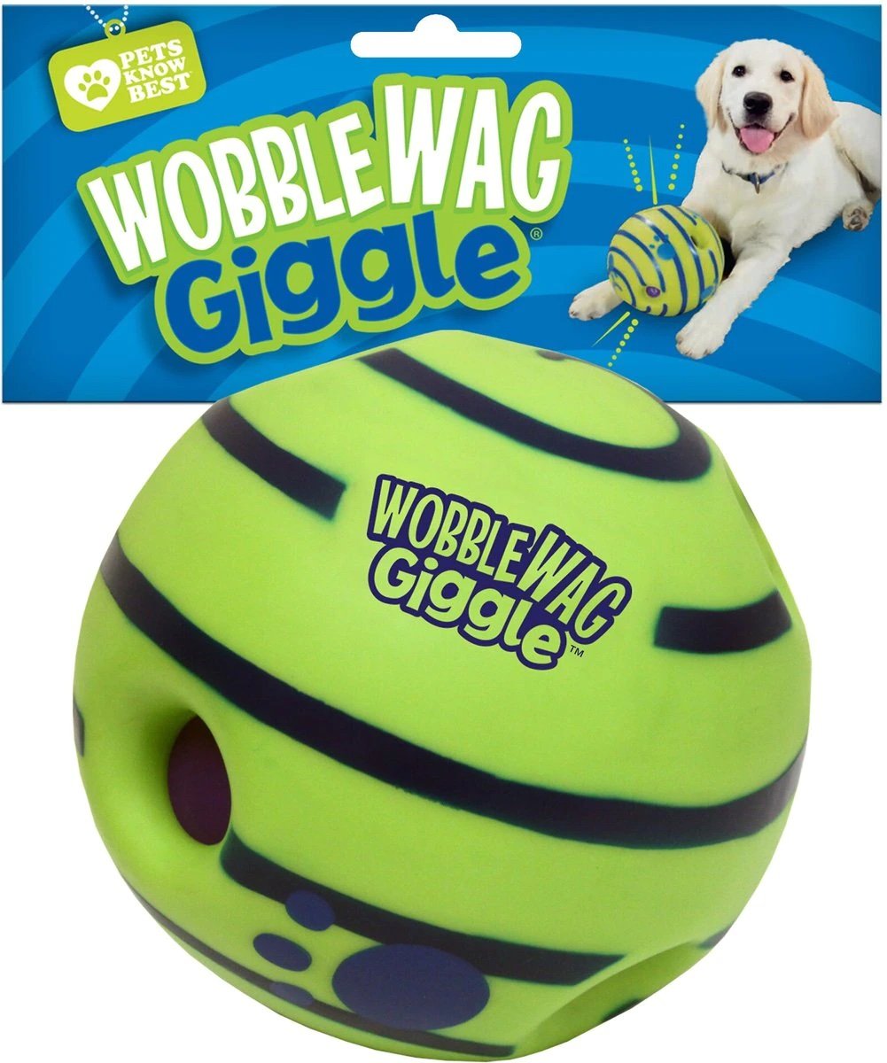 Wobble Wag Giggle Ball Dog Toy