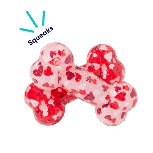 amazon dog chew toys PawsPik Bone Treat Dispensing Enrichment Dog Chew Toy
