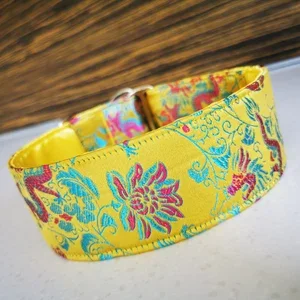 Martingale Brocade Collar -2"