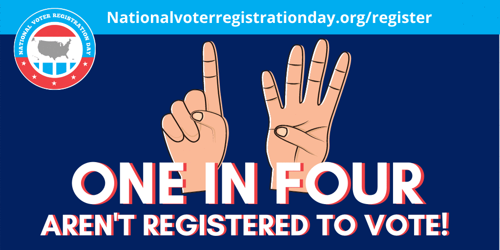 Click to Visit National Voter Registration Day's online toolkit
