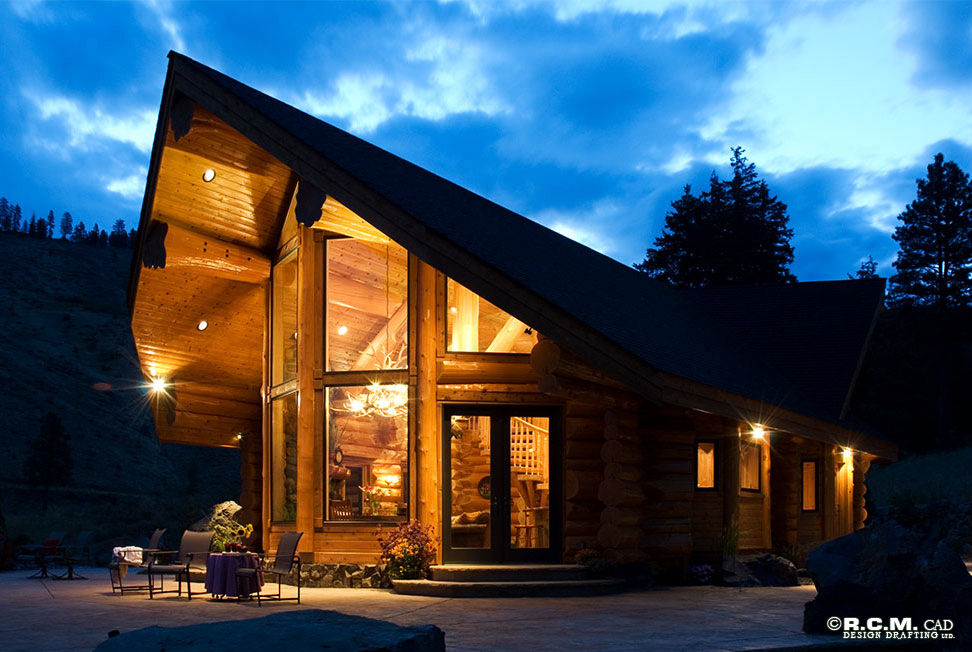 U.S. Log & Timber - Custom Log Home