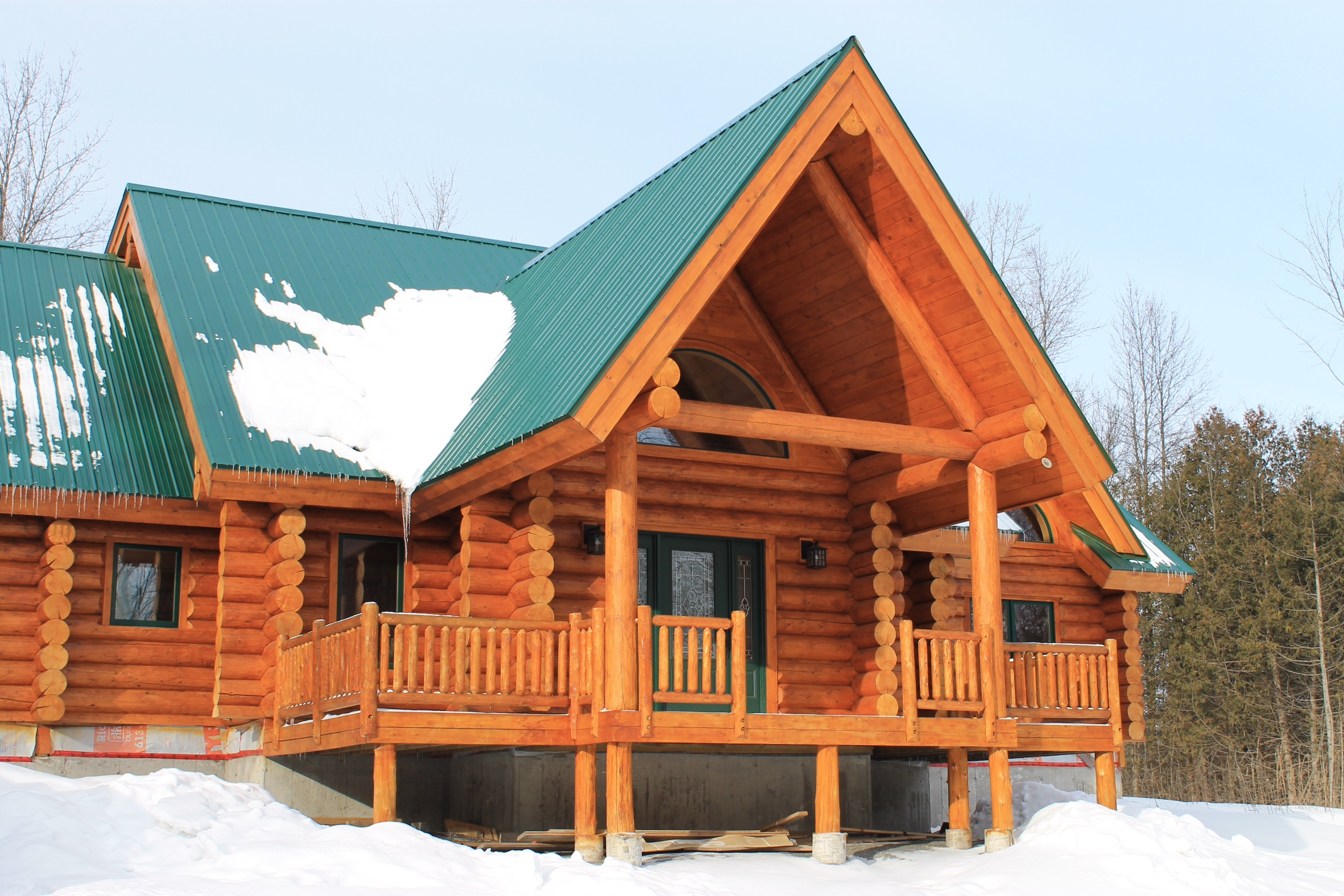 U.S. Log & Timber - Custom Log Home