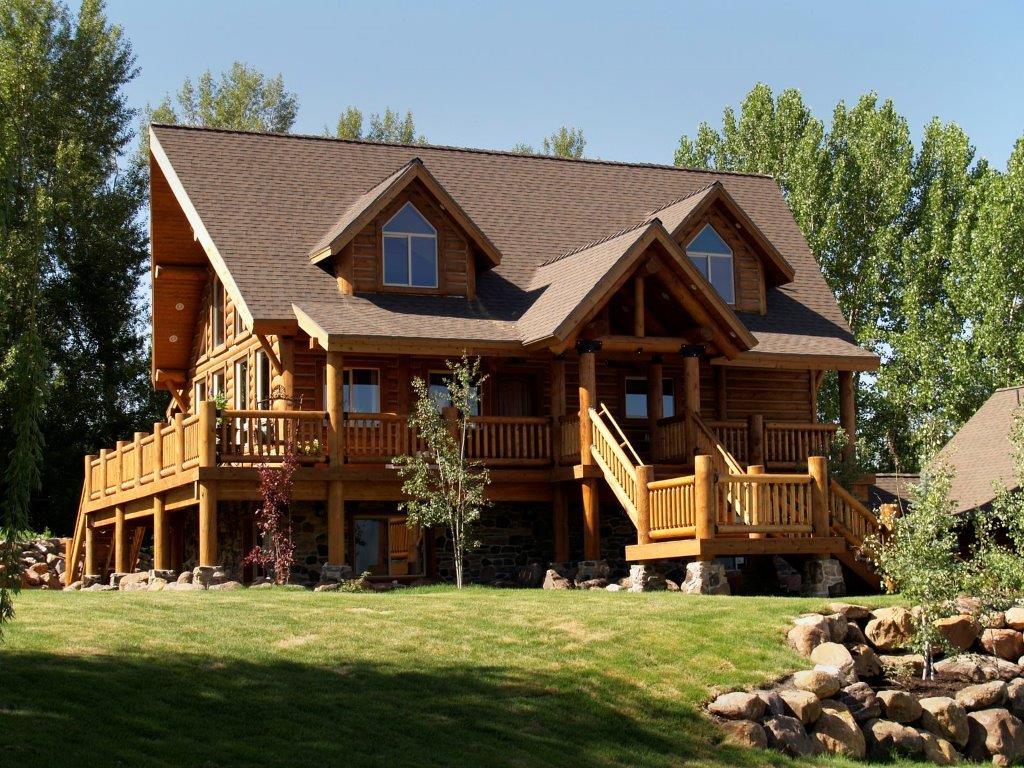 U.S. Log & Timber - Custom Log Home 1