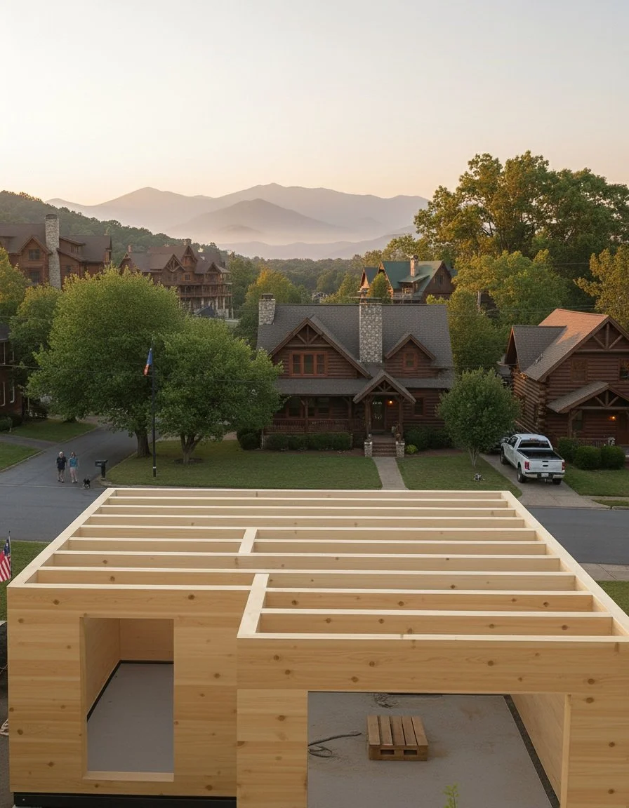 Construction in mnt resort.jpg