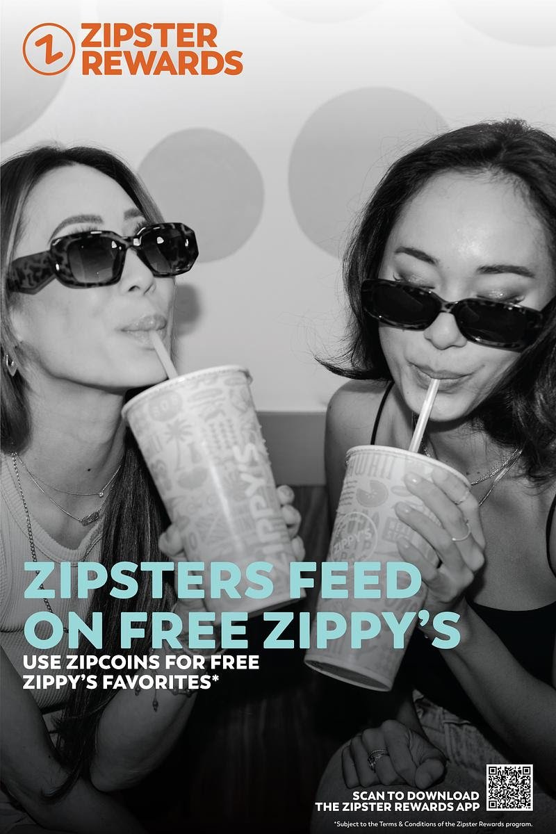One of the primary goals of our digital loyalty program was nurturing a relationship with the next generation of Zippy’s customers. We made sure that our branding felt modern, reflected a youthful community, and ultimately celebrated our customers r