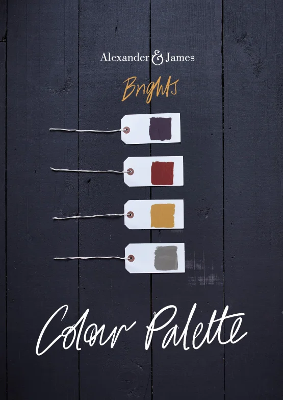 New colour palettes showcase our love of rich accent colours