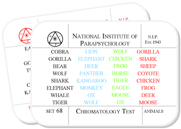 Animania animal mind reading magic pocket mentalism