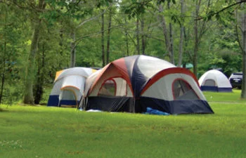 Tenting - no power
