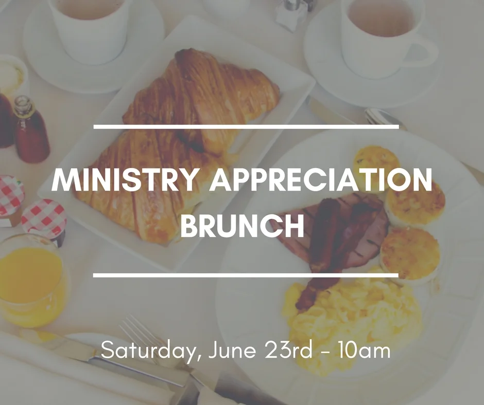 Ministry Appreciation Brunch