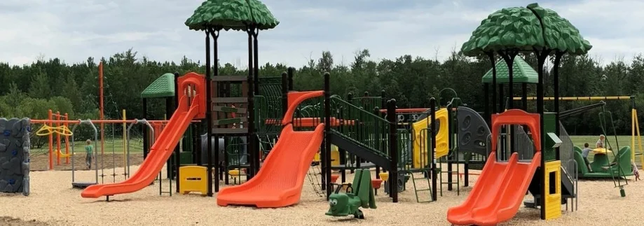 Just 1 of 2 playgrounds!