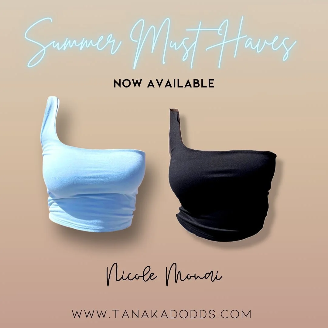 | NEW #NicoleMonai ITEMS JUST DROPPED! 🖤✨ THESE TOPS ARE SUMMER MUST HAVES! AVAILABLE NOW ON TANAKADODDS.COM &mdash; Swipe to see how to access our Nicole Monai store! ✨

#shoptanakadodds #musthave #shop #shopnow #onlineshopping #shoponline #oneshou