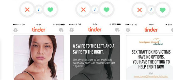 Die Tinder Kampagne der Einwanderungsbehörde Irlands