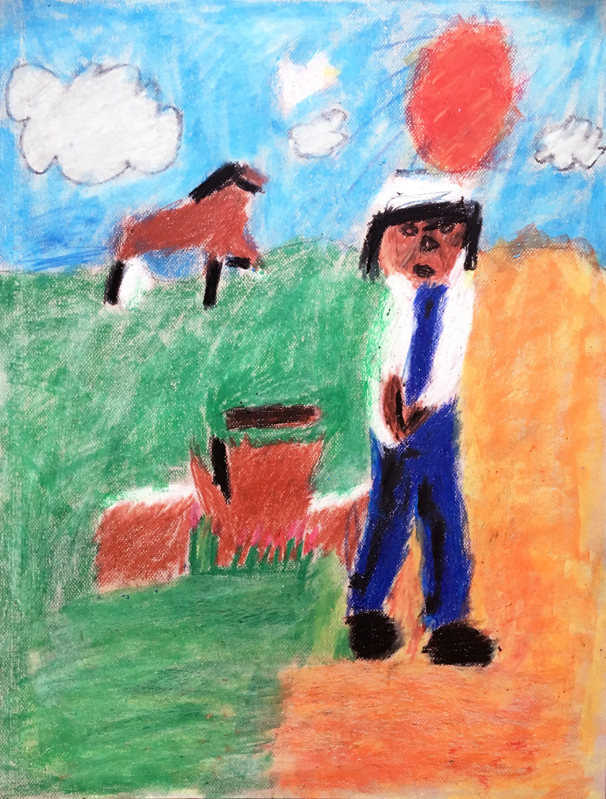 Untitled drawing by Jade Troyer