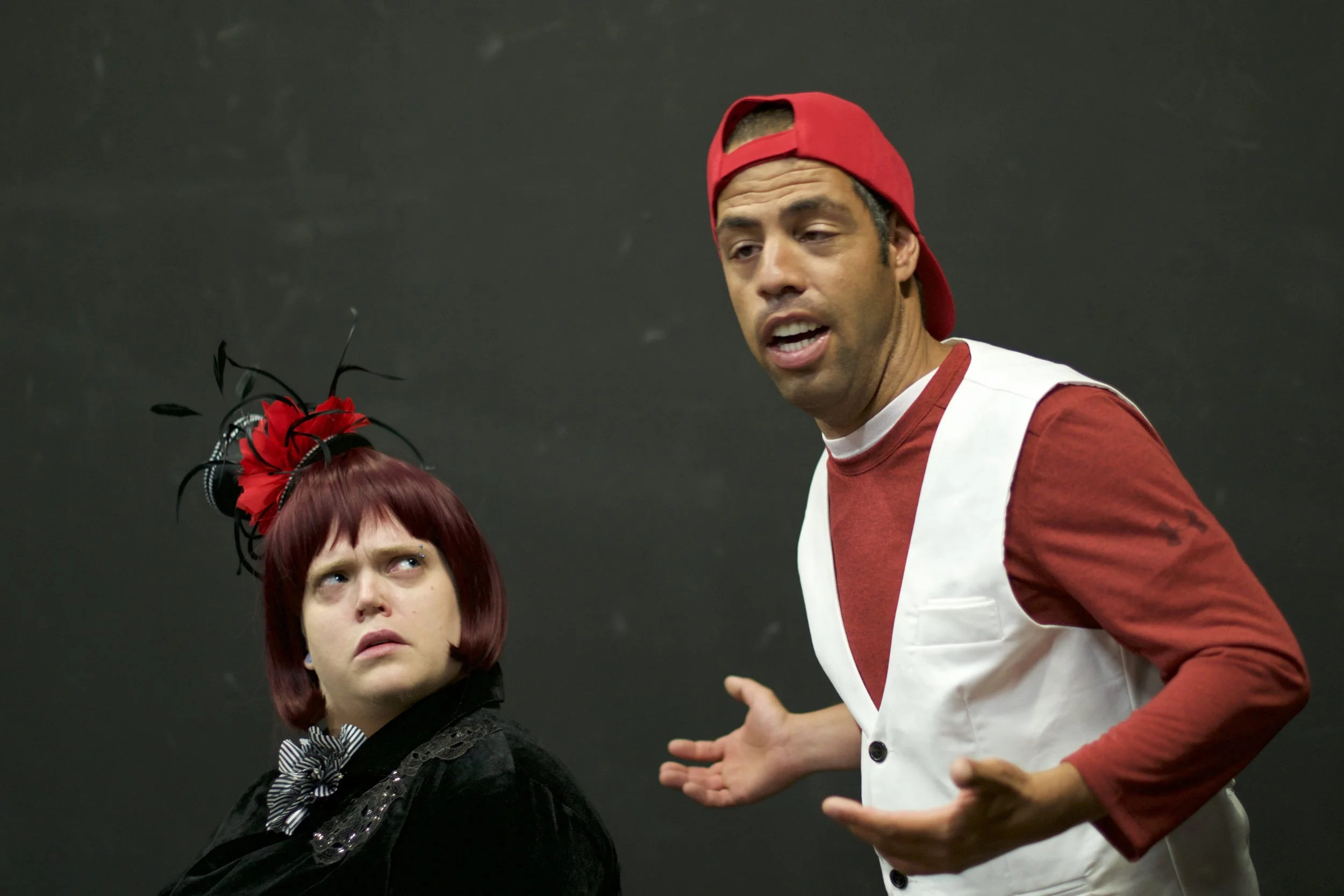 Tess Raunig and Aaron Hobson