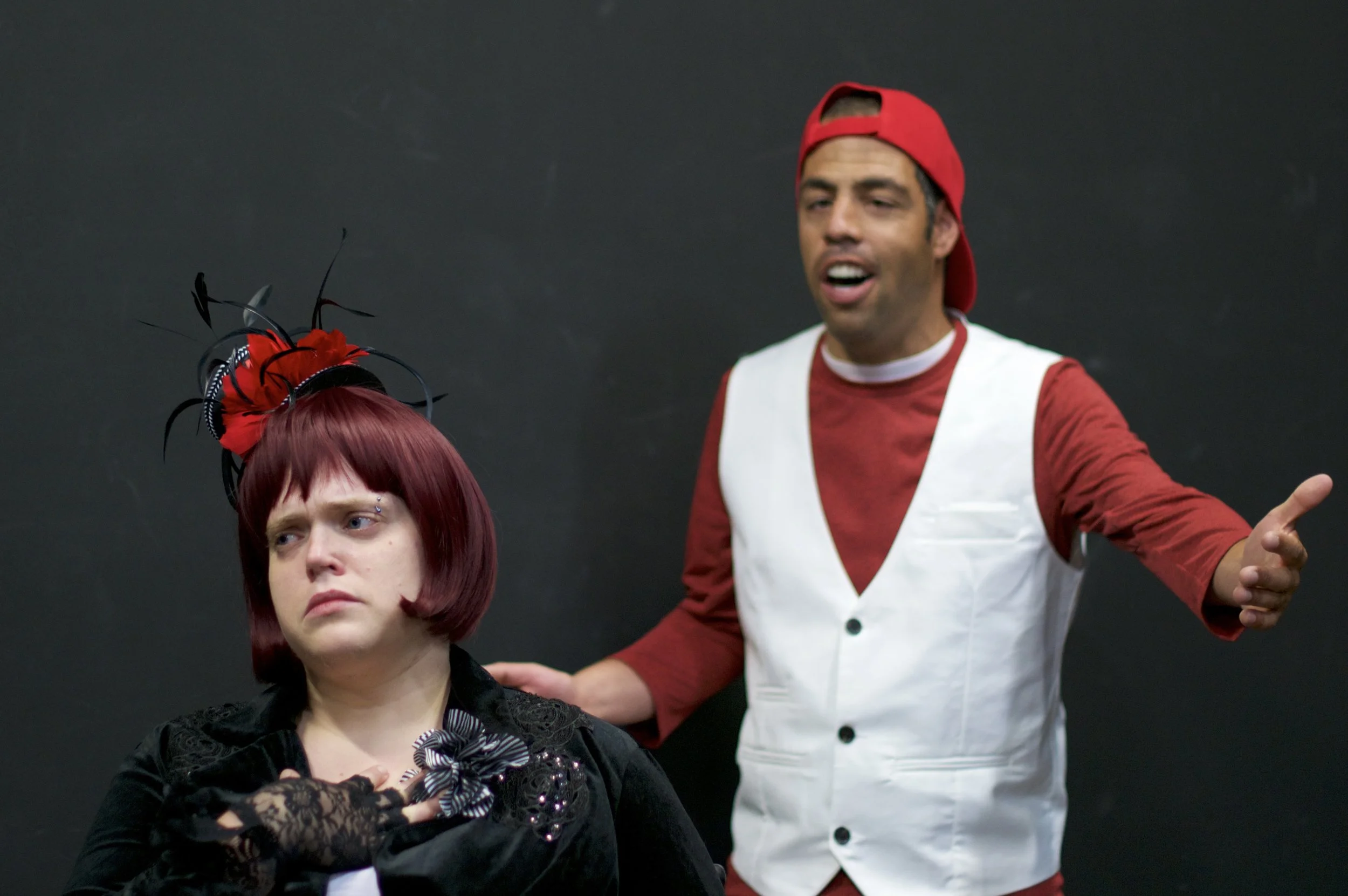Tess Raunig and Aaron Hobson