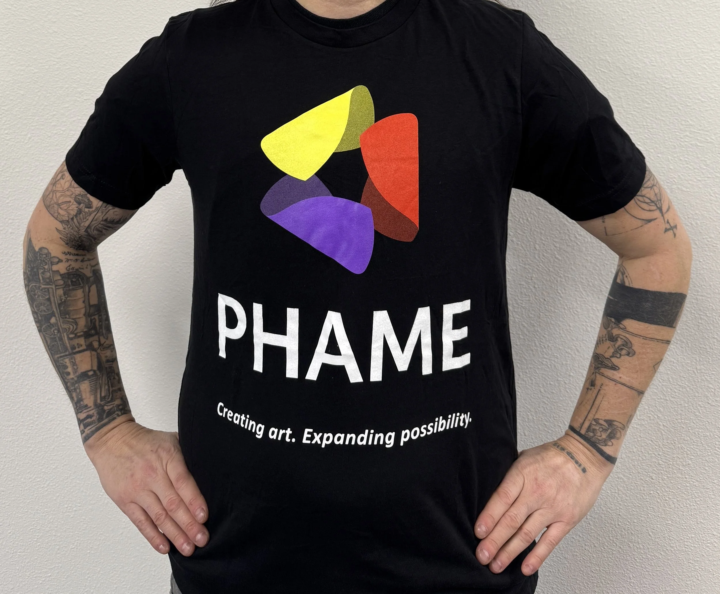 Black PHAME Logo T-Shirt