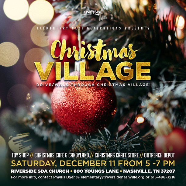 Christmas Village — Riverside Nashville