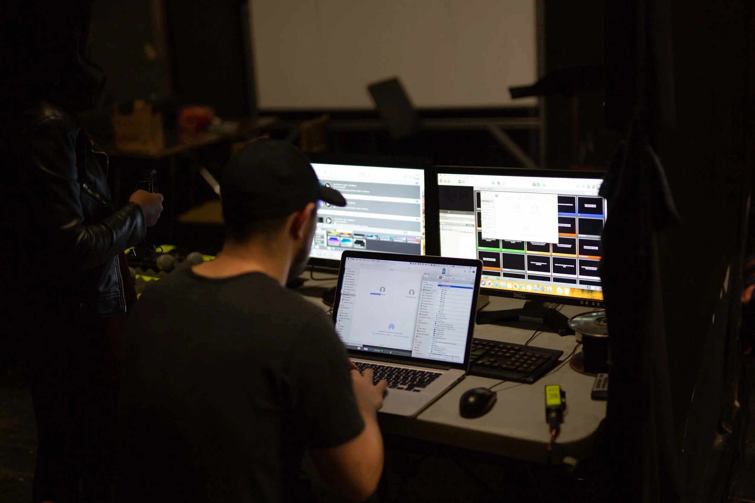 Production Team This team creates distraction free spaces for everyone to hear and see the message of Jesus through Audio, Video, and Lighting. No experience necessary! + Audio + CG Operators (Lyrics + Video) + Lighting Operators