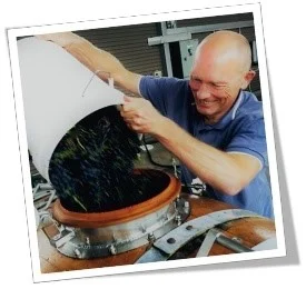 Winemaker and micro-negociant Michael Hall