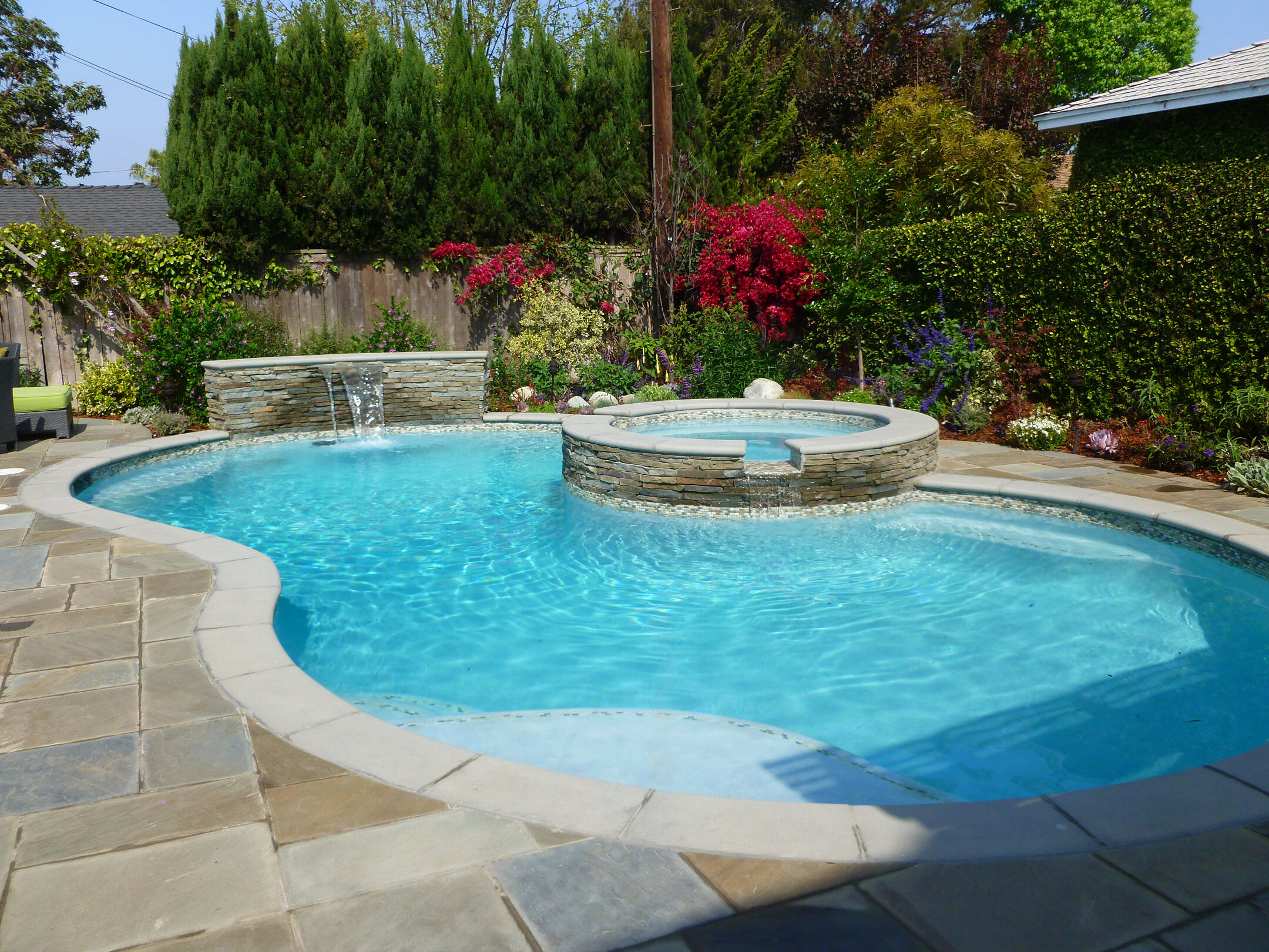 Pennsylvania bluestone pool