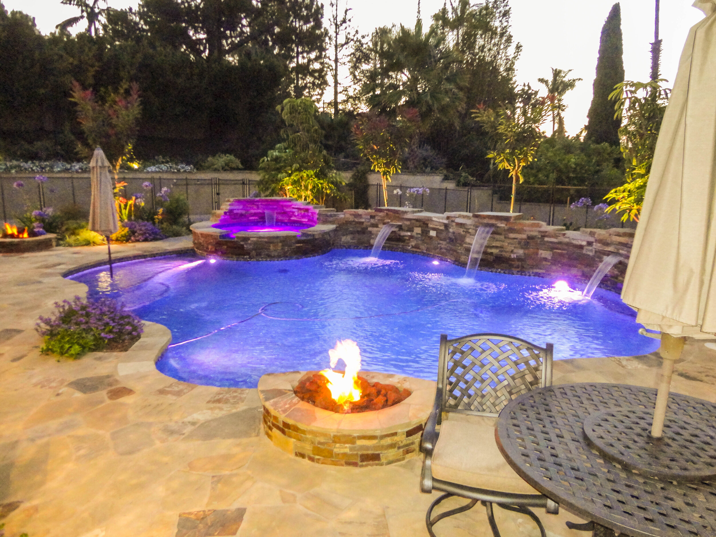 LED Colored Lighting for pools