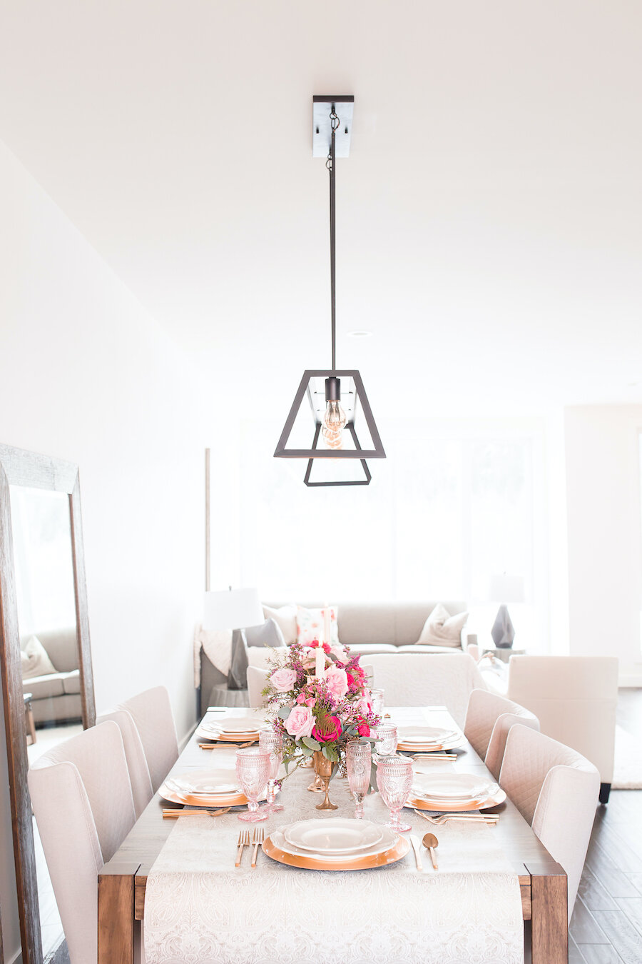 The Z Philosophy, Pale Pink Dining Room Chairs