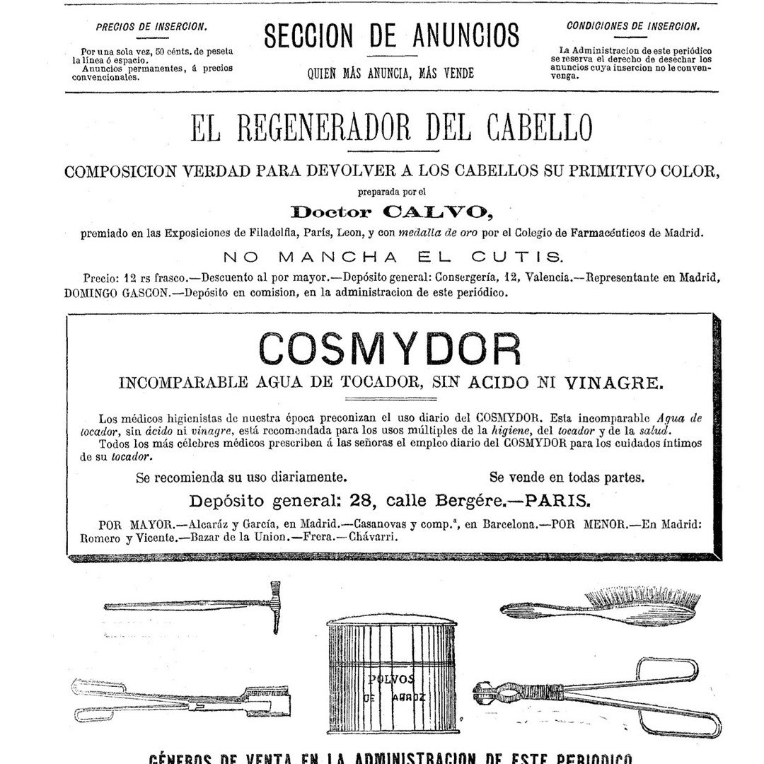 Heritage.
Future is rooted in history.
&quot;Gu&iacute;a del peluquero y barbero&quot;, Spain, September 1880

#advertising #heritage #heritagebrand #longhistory #marquehistorique #strongvalues #timelessbrand #skincare #madeinfrance #trueluxury #1877