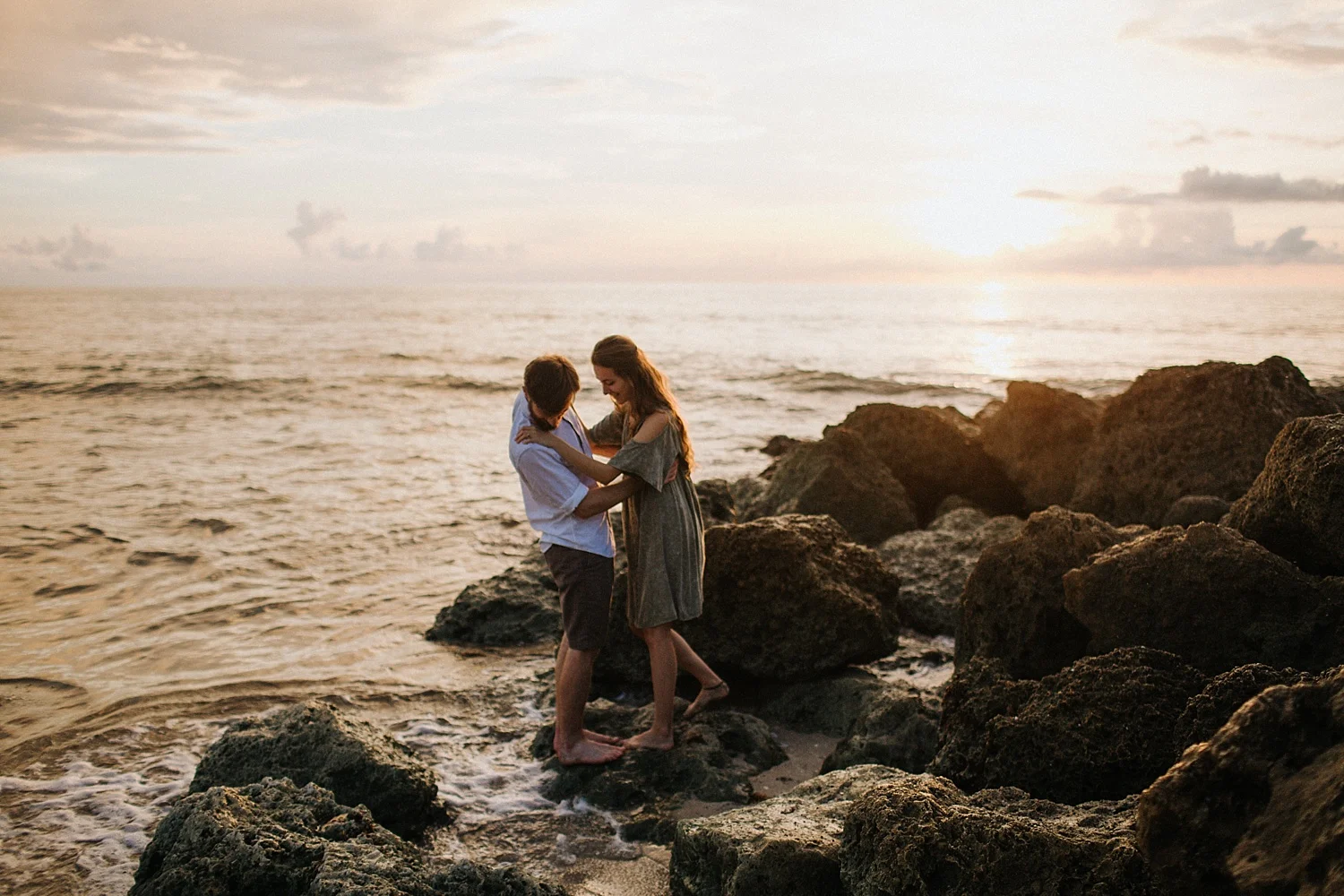 Peter + Kareena Adventurous Sunrise Beach Engagement Session in Palm Beach, FL_0028.jpg