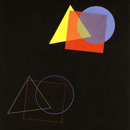 Eugen Batz, Exercise for color-theory course taught by Vasily Kandinsky.