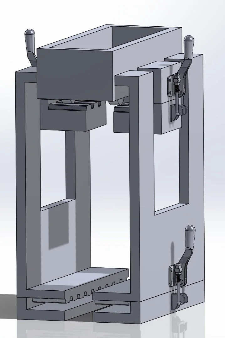 Carriage in isometric view
