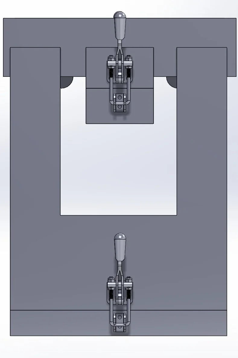 Carriage in side view