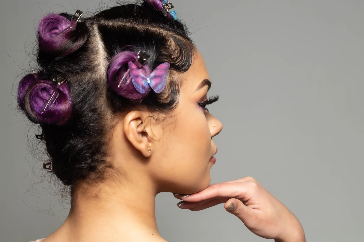 Spring 2021 Vanquish Beauty Studio editorial hair artistry