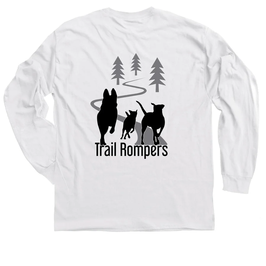   Adult Tee  , White Unisex, Long Sleeve $24.99  