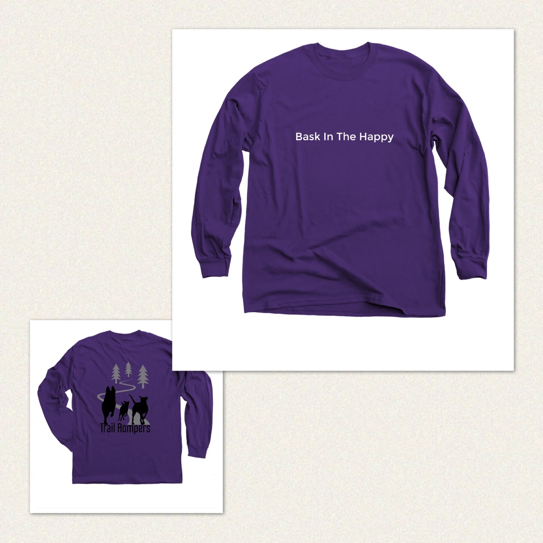   Adult Tee  , Purple Unisex, Long Sleeve $24.99  