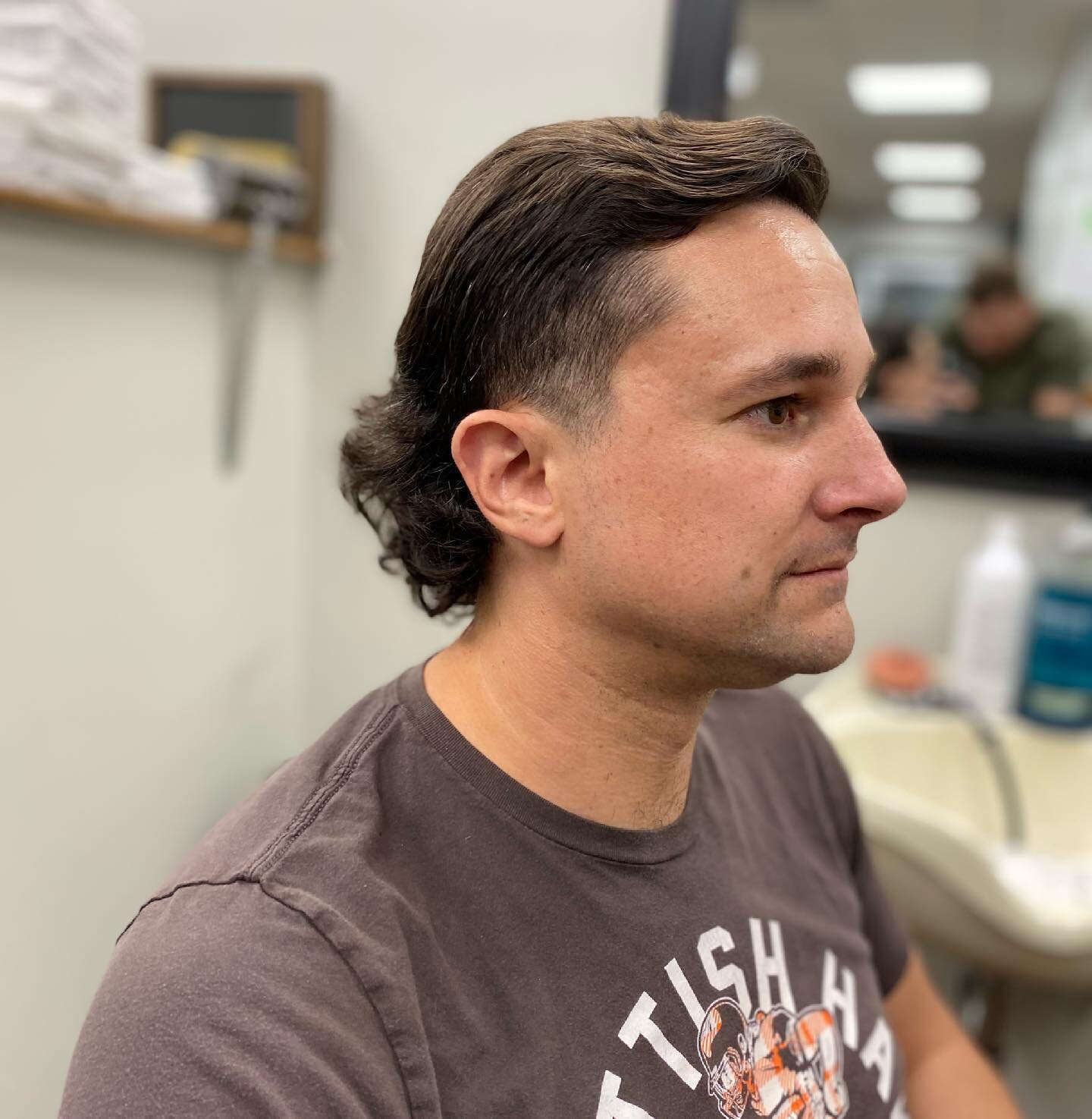 Just sent this animal out into its&rsquo; natural habitat for the weekend. Have a great Independence Day everyone! capitolbarber.com #capitolbarbershopLR #downtown #littlerock #barber #layrite #haircut #straightrazor #hardworkinggentlemen #mullet