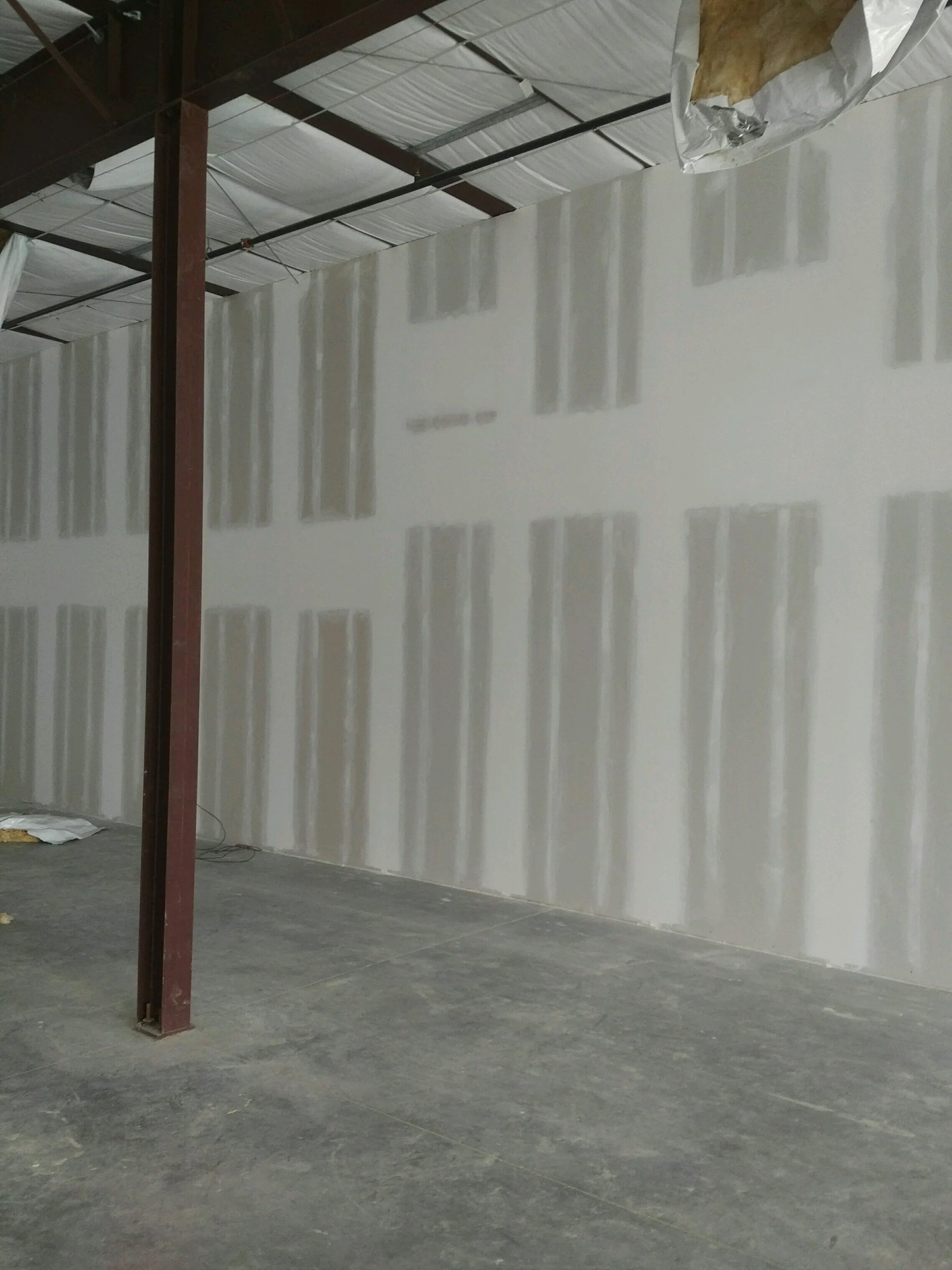 Dollar Store Wall Painting Before