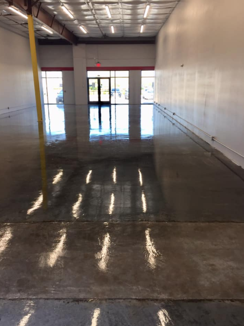 Dollar Store Flooring Process | After