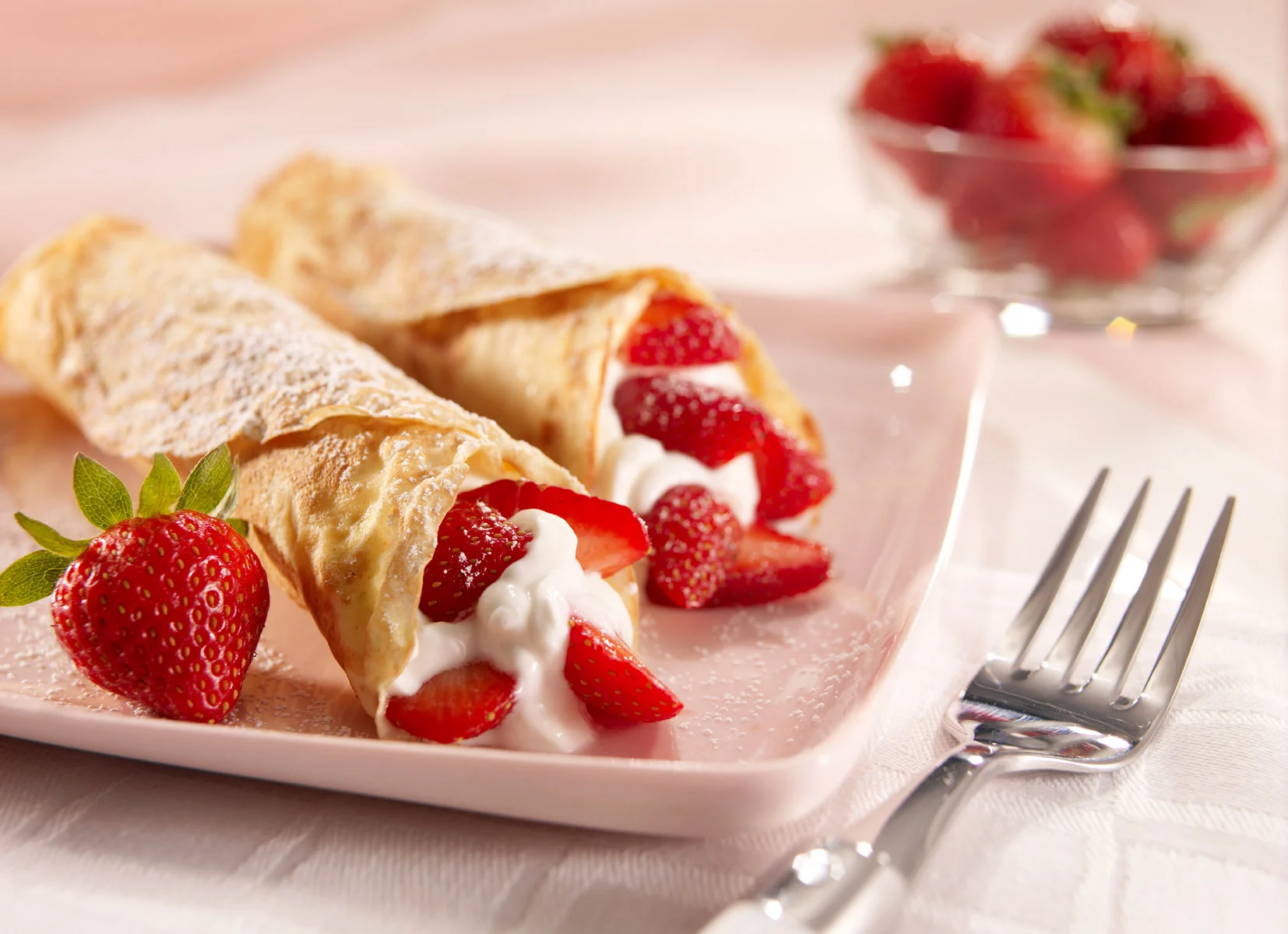 strawberry crepe, dessert, food, food photographer, drink photographer, Long Island food photographer, product photographer, photographer, studio photographer, packaging, John Montana, Montana