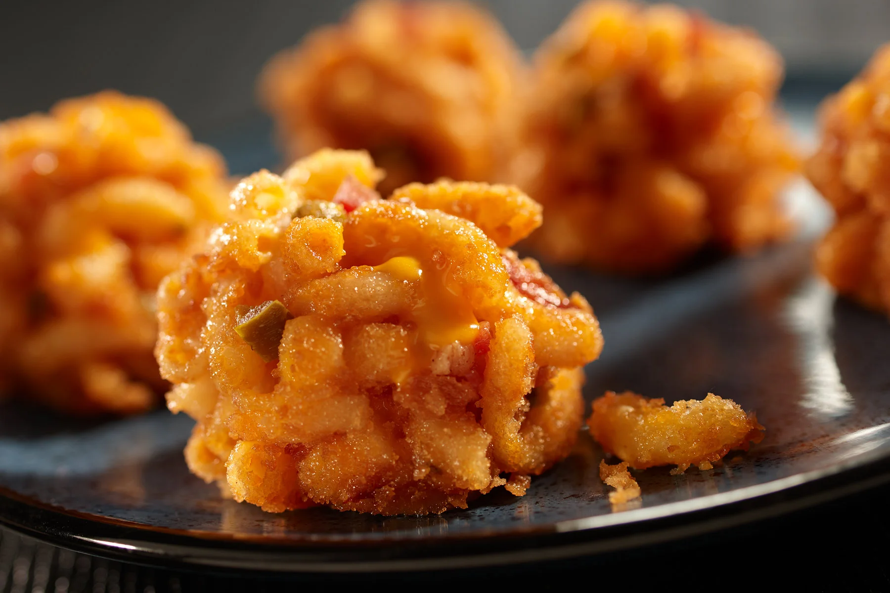 fried mac and cheese, dinner, food, food photographer, drink photographer, Long Island food photographer, product photographer, photographer, studio photographer, packaging, John Montana, Montana