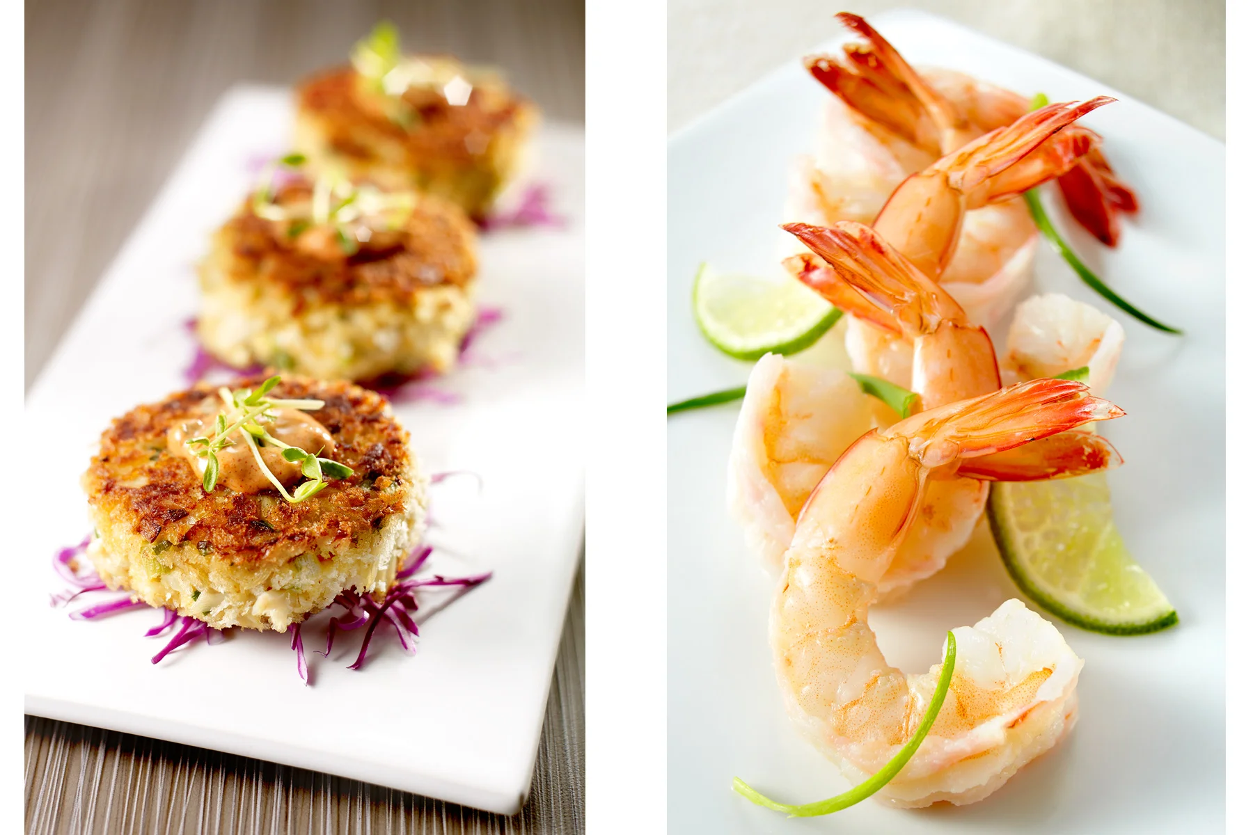 crab, cakes, shrimp, entrée, food, food photographer, drink photographer, Long Island food photographer, product photographer, photographer, studio photographer, packaging, John Montana, Montana