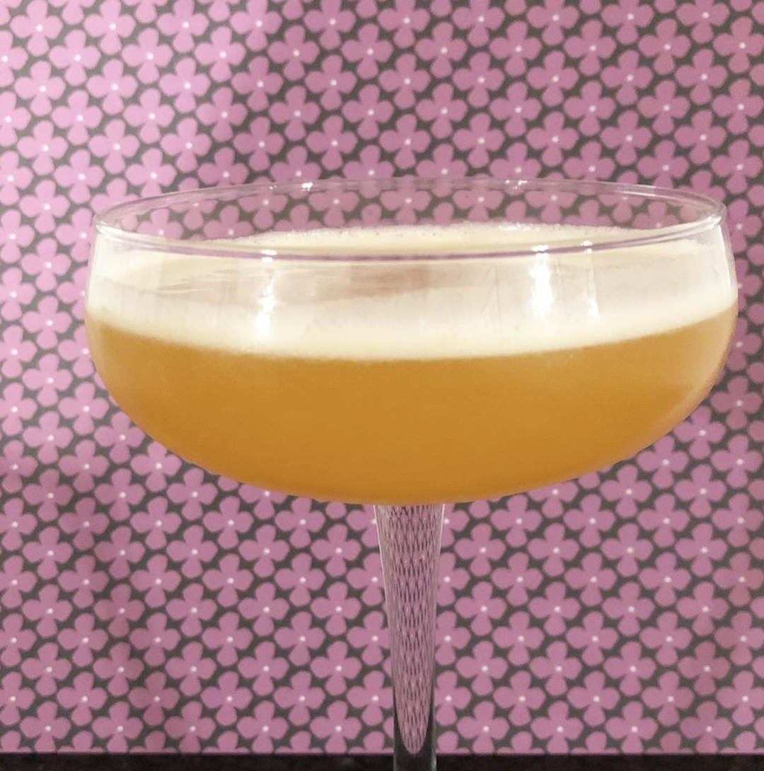 Burlap & Satin: In a cocktail shaker with ice mix 1.5oz aquavit, 1oz pineapple juice, 3/4oz lemon juice, 1/2oz aperol and 1/2oz simple syrup. Shake well and strain into a glass ✨