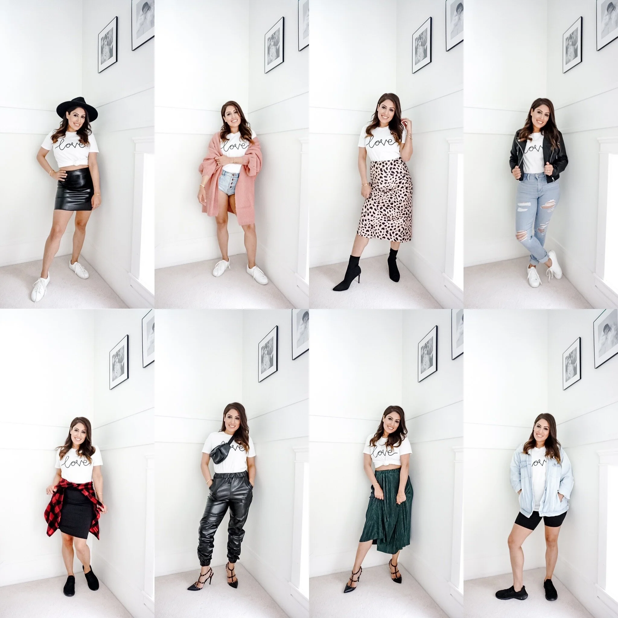 STYLING: 1 SHIRT STYLED 9 WAYS