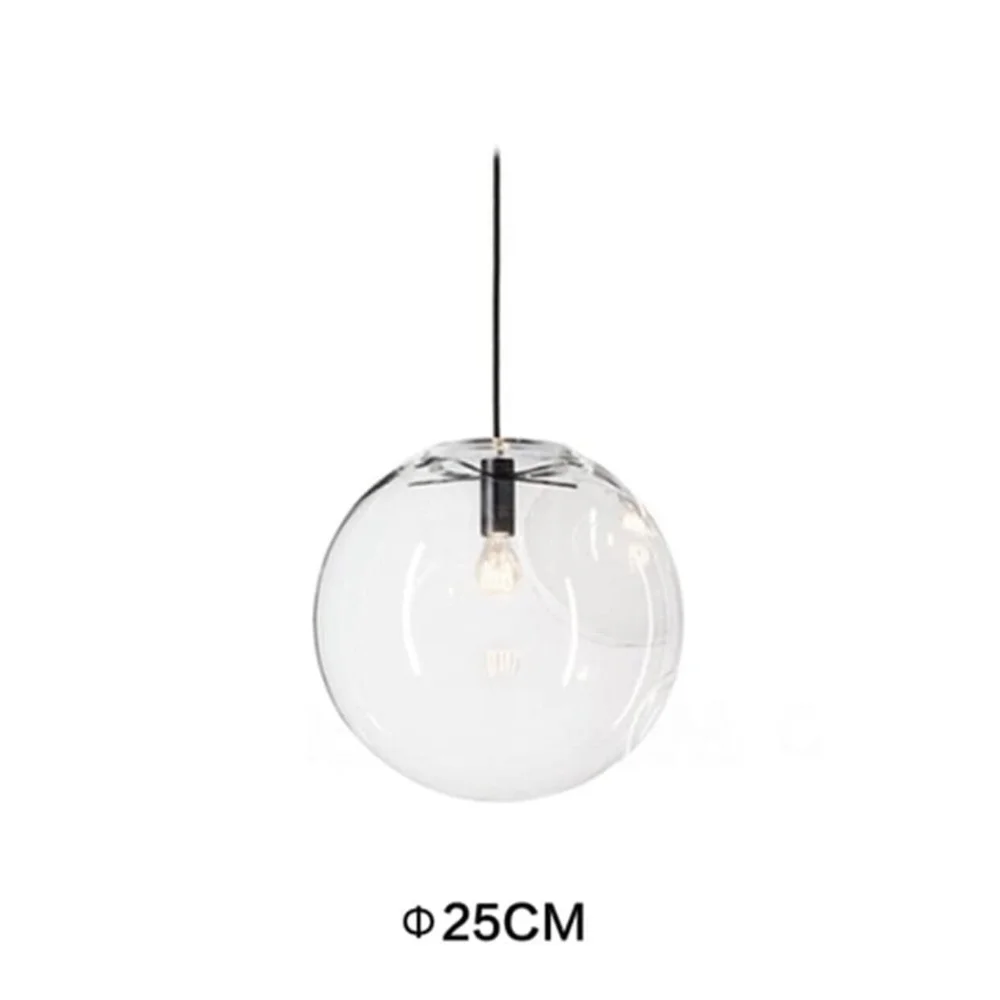 Glass Globe Island Pendant 