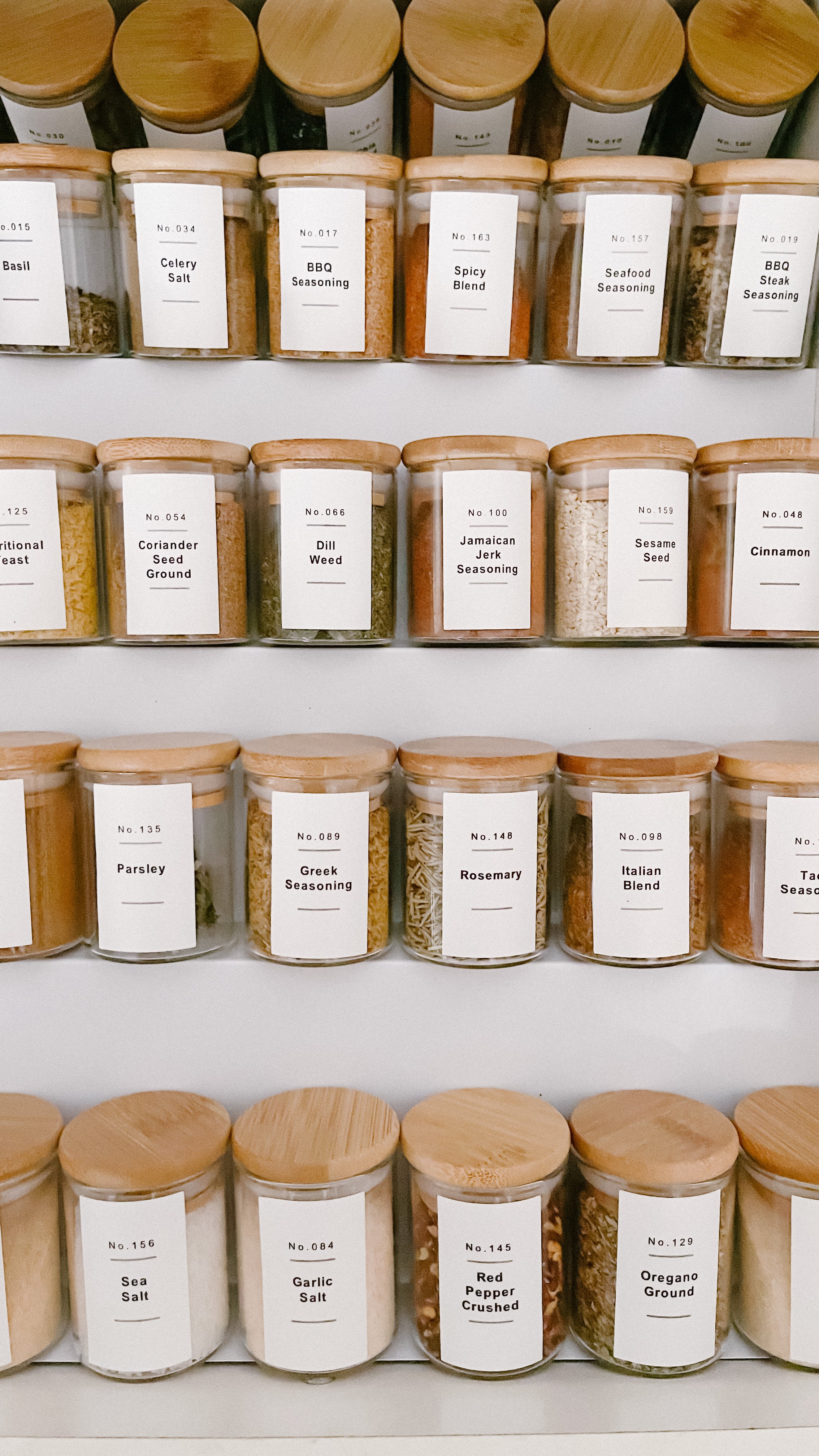DIY Spice Jars - Styled Snapshots
