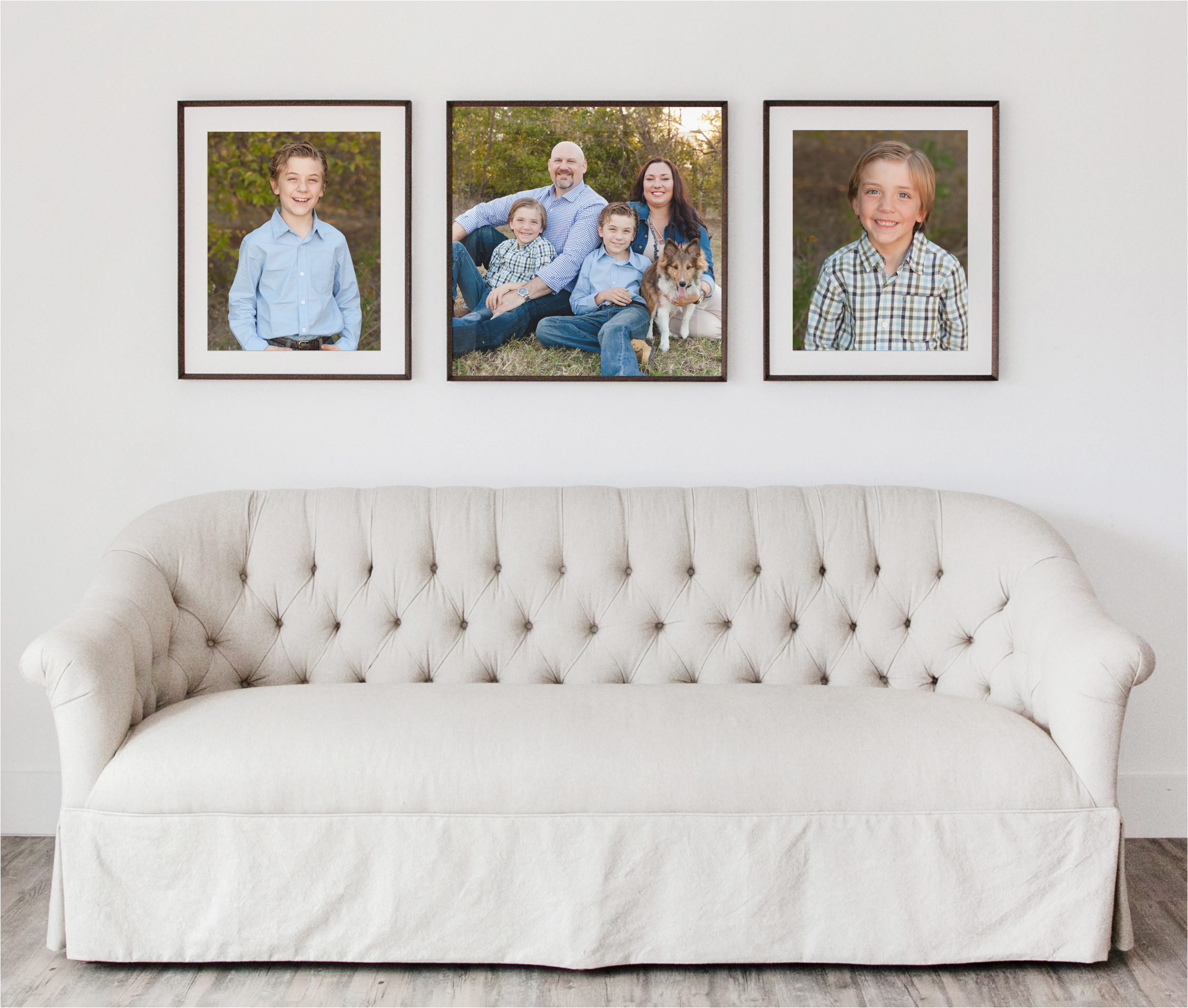Photo Gallery Design with Frames