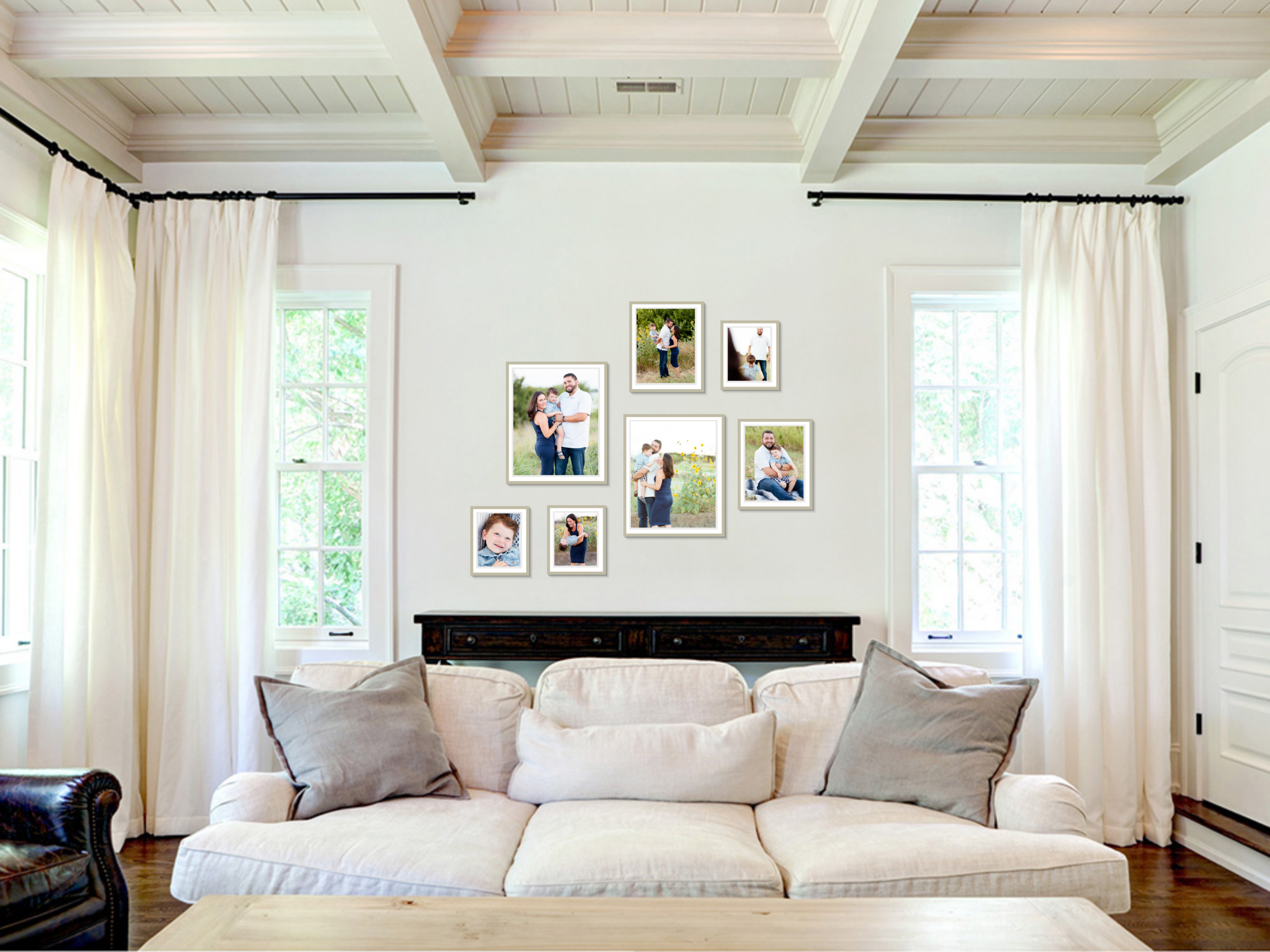 Family Photo Gallery Wall